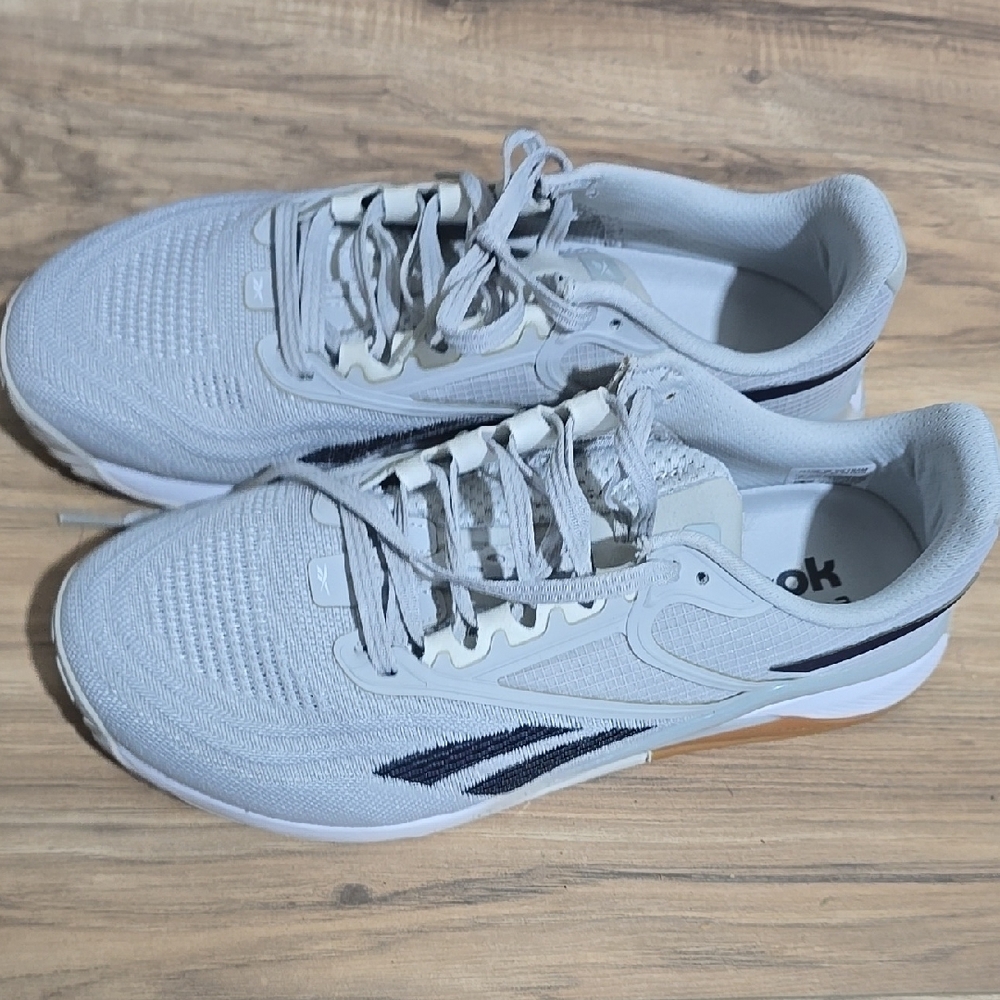 Size 8 - Reebok Women's Nano X2 Low Pure Grey Gum